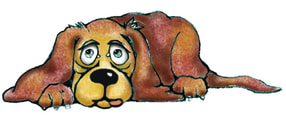 Bill Buczinsky's poetic graphic of a cute dog