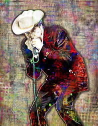 Colorful Bob Dylan 