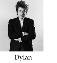 Portrait of Bob Dylan 