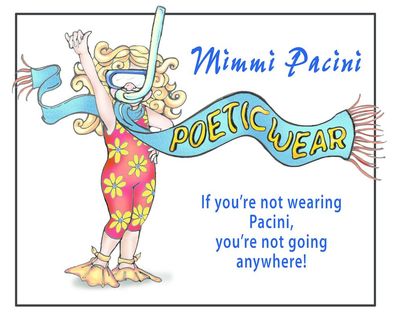 Bill Buczinsky's poet graphic of Mimmi Pacini Poetic Wear