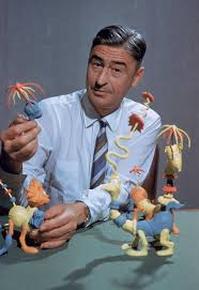 Dr. Seuss playing with toys